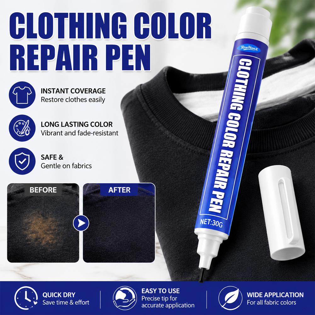 Fountain Pen Ink - Stylo de réparation textile à encre
