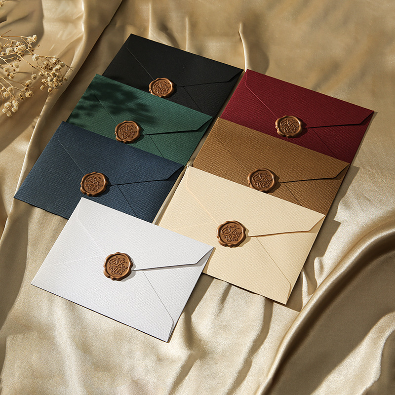 Wax Seal Stamp Kit - 10 ensembles de cartes de vœux