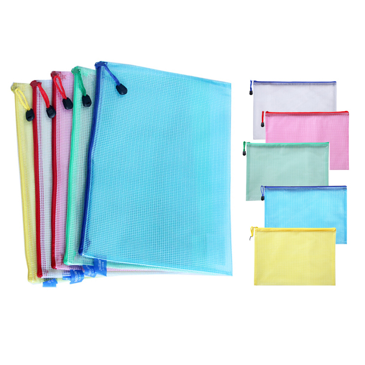 Portfolio Folder Zip - 5 pièces sac de rangement de