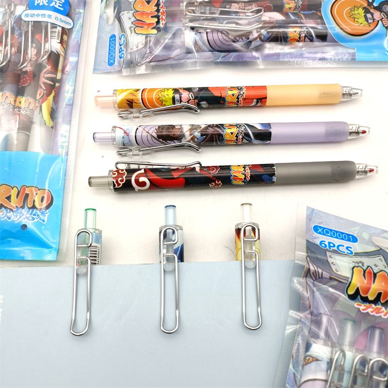Office Supply Office Stationery Items - Stylo à bille Naruto Cartoon Press,