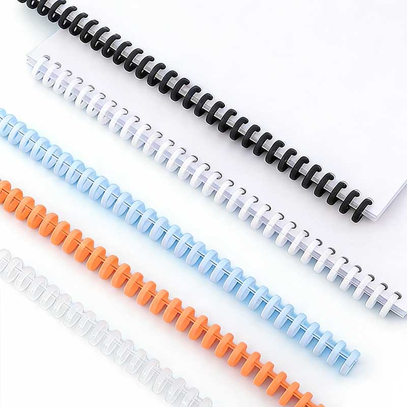 Binding Comb Plastic - 10 pièces de reliures à anneaux