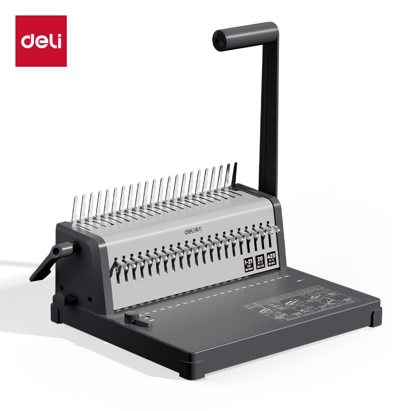 Binding Comb Plastic - Relieuse à peignes robuste Deli 3870/3871/3872S/3873S,