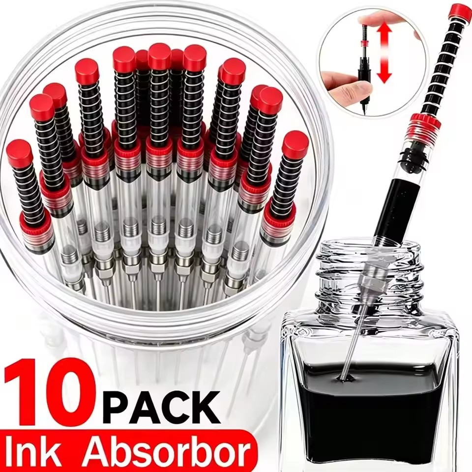 Fountain Pen Ink - 1-10 pièces : seringue de remplissage