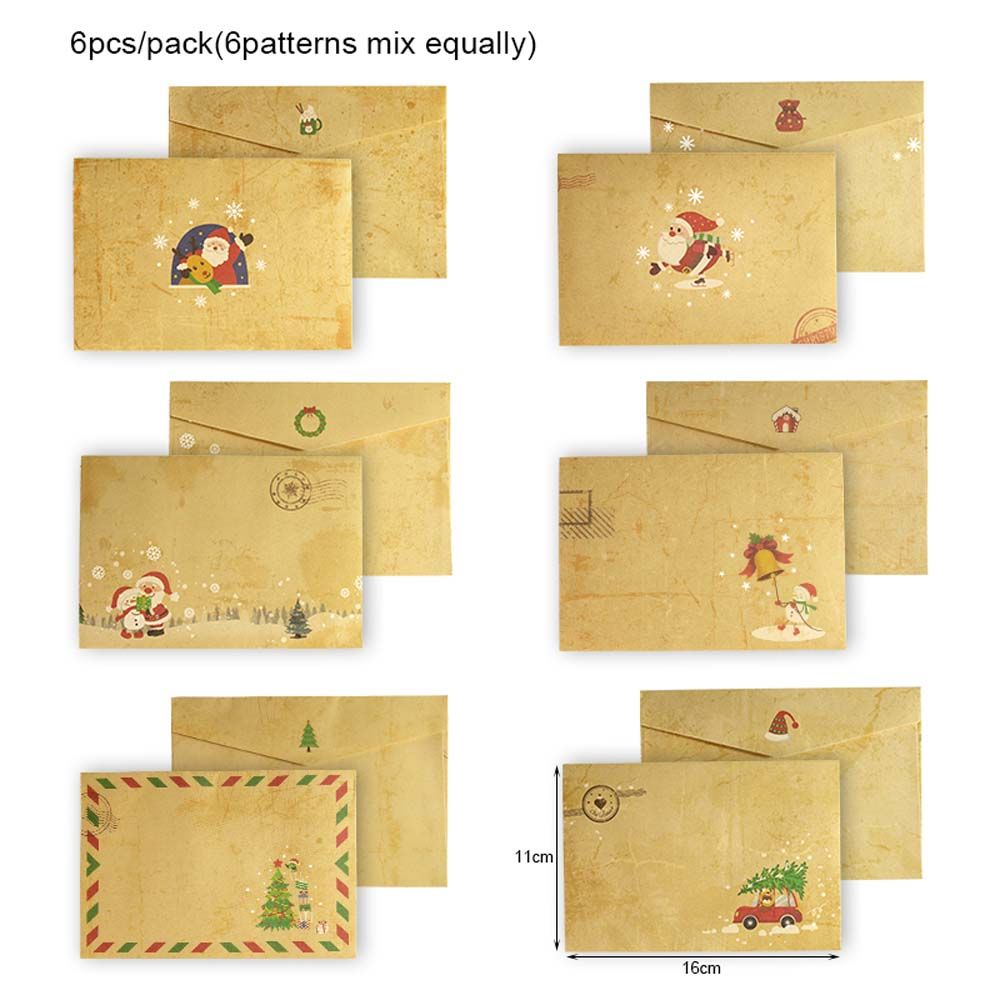 DIY, ensemble de 6 pièces : ca - Letter Envelope Kraft avis et prix