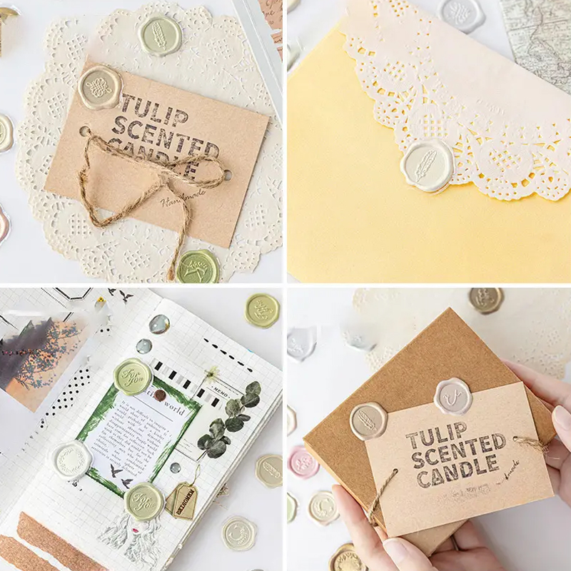 15/18 pièces, Autocollants de  - Wax Seal Stamp Kit avis et prix