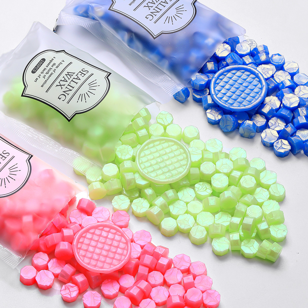 100 pièces Aurora boréale octo - Wax Seal Stamp Kit avis et prix