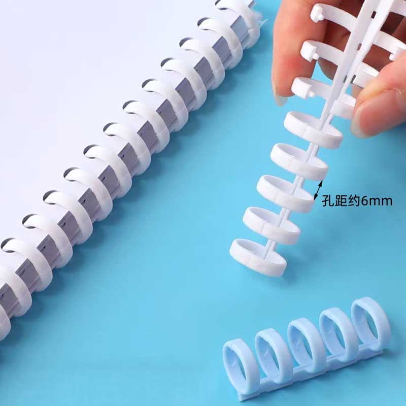 10 pièces de reliures à anneau - Binding Comb Plastic avis et prix