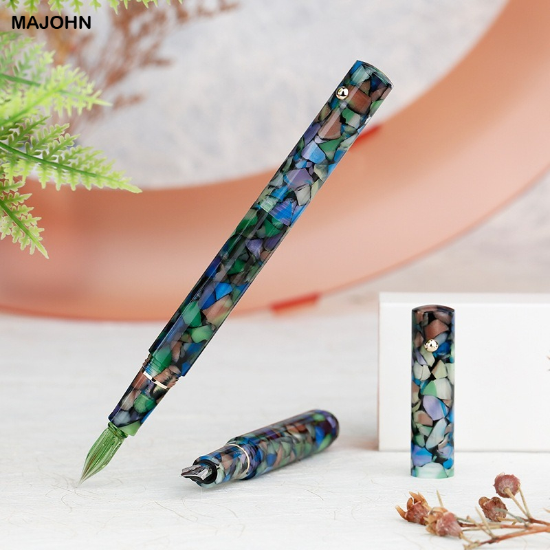 MAJOHN N8 résine verre Dip sty - Fountain Pen Ink avis et prix