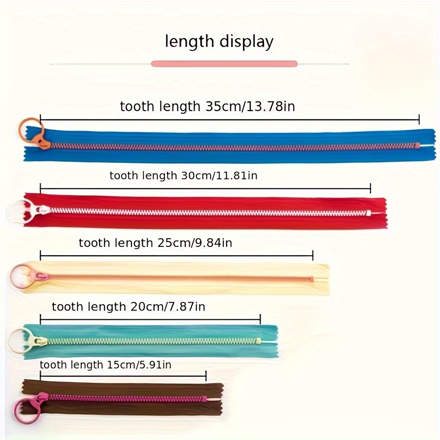 10pcs15cm-30cm fermeture éclai - Portfolio Folder Zip avis et prix