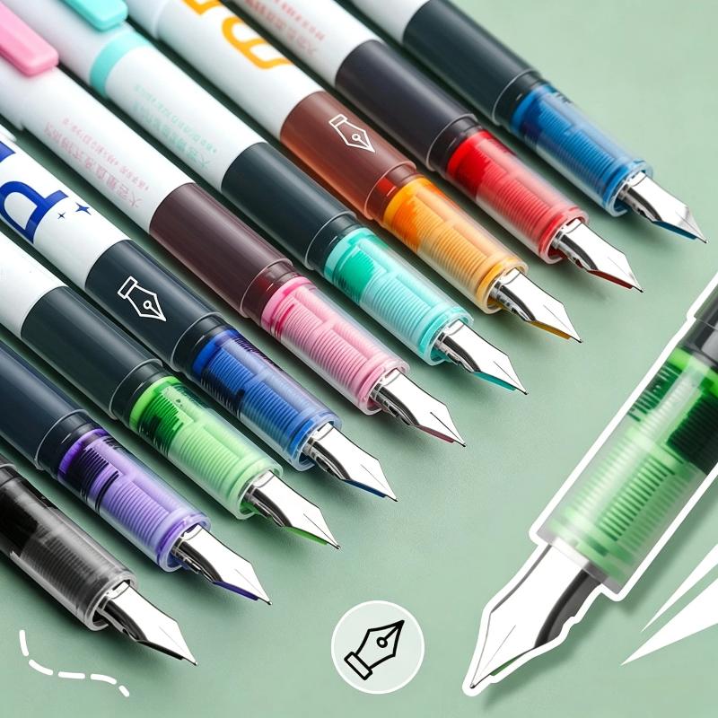 Stylos plume jetables multicol - Fountain Pen Ink avis et prix