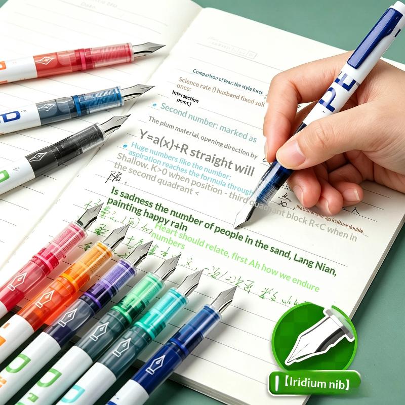 Stylos plume jetables multicol - Fountain Pen Ink avis et prix